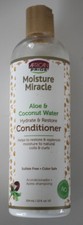 African Pride Conditioner Aloe Coconut Water 12oz Sulfate Free Hydrating Curly