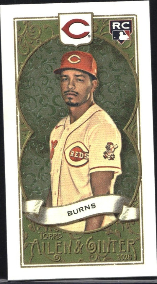 2026 Topps Allen & Ginter N34 Chase Burns #N34-19 RC