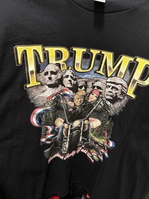 father s day mint graphics sturgis rally  Pro-Trump Mt. Rushmore Rally Tee-Shirt