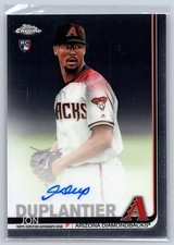 2019 Topps Chrome - Jon Duplantier #RA-JD Rookie On Card Autograph (AU, RC). rookie card picture