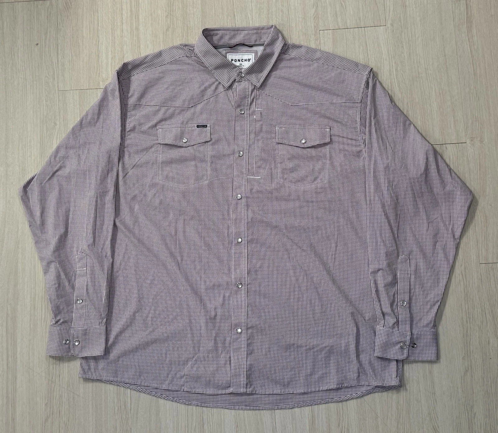 Poncho Outdoors ‘OG Good Bull’ Western Longsleeve Pearl Snap Shirt XXL Vented
Opens in a new window