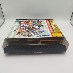 WAKU WAKU 7 SEVEN + Ram Cartridge Sega Saturn Jap Japan Ntsc Mint! Sunsoft