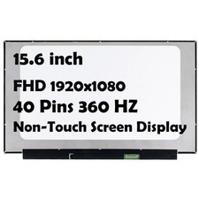 15.6 for MSI GS66 Stealth 12UGS-025 FHD 40Pin 360HZ LCD Non-Touch Screen Display