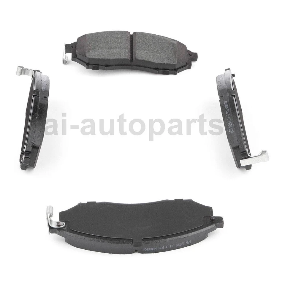 For Renault Koleos 2010 - 2014 2015 2016 Front Brake Rotors & Brake Pads Kit - Image 4 of 4