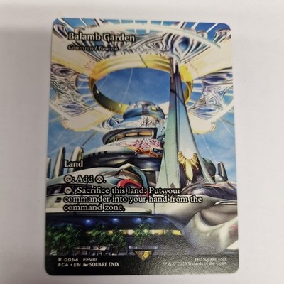 Mtg. Balamb Garden - Command Beacon. Vitrine. Final Fantasy. Packfrisch 