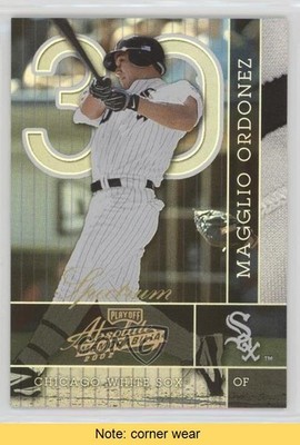 2002 Playoff Absolute Memorabilia Spectrum 94/100 Magglio Ordonez #37 READ 0m0
