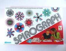 Kenner Spirograph Hasbro Retro Deluxe Drawing Set 01048Z Fun Patterns