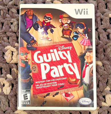 Disney Guilty Party (Nintendo Wii) CIB NTSC