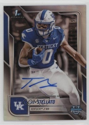 2025 Bowman U Chrome Prospect Refractor 55/299 Troy Stellato #BCA-TST Auto 1lm8