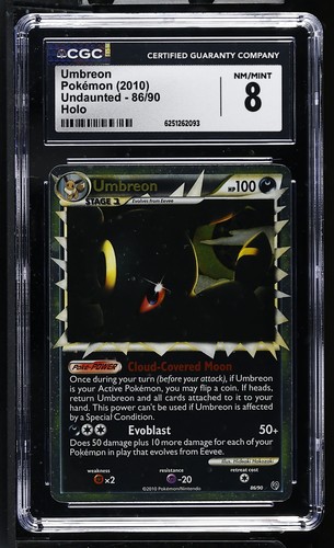 Umbreon graded CGC 8 for sale on eBay