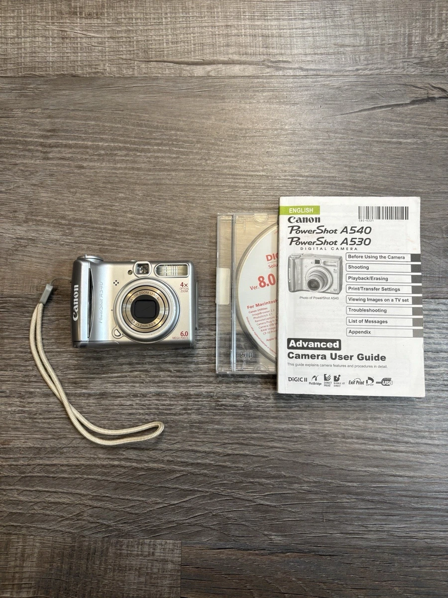 Canon PowerShot A540 Digital Cameras | eBay