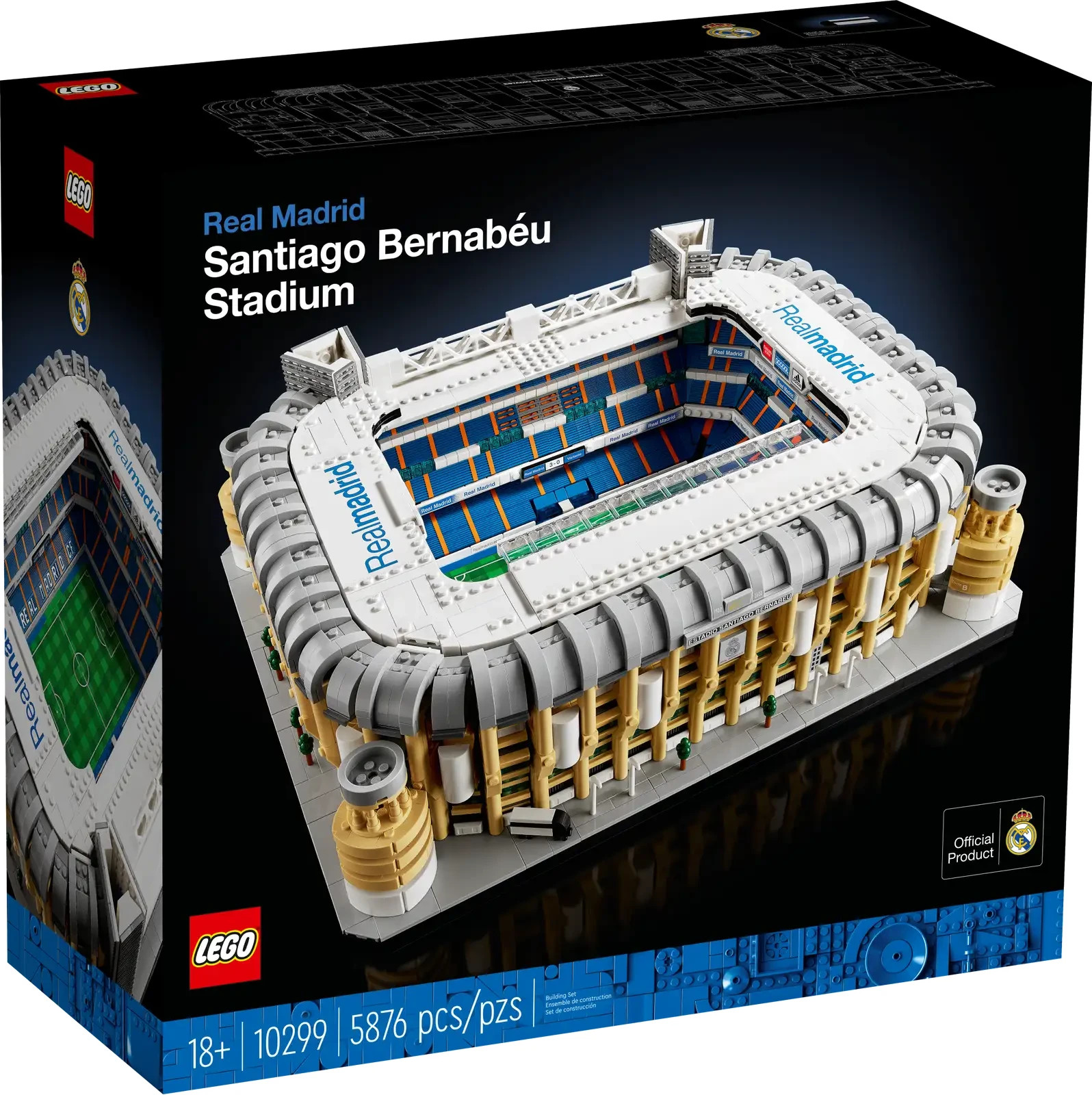 LEGO Icons: Real Madrid Santiago Bernabeu Stadium (10299) NEW SEALED BOX