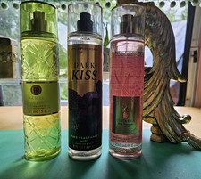Bath Body Works Fine Fragrance Mist Body Spray Lot Of Three. 8 fl oz each