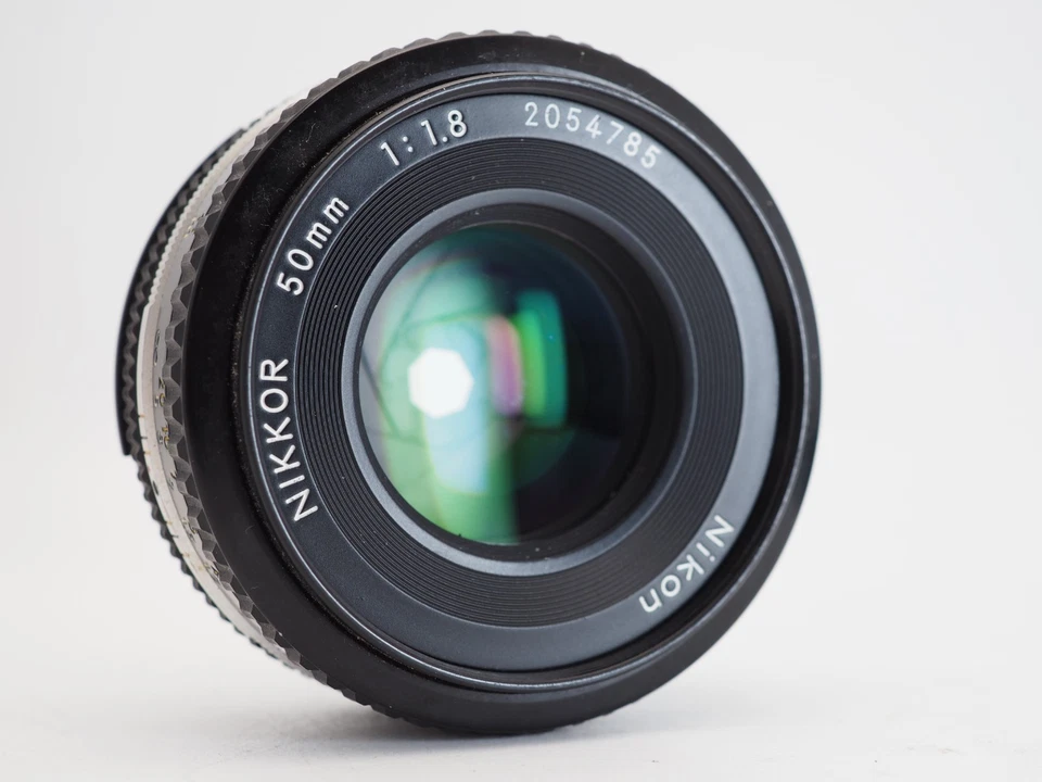 Nikon Nikkor 50mm f/1.8 Ai-S AIS MF Lens Pancake From JAPAN #J133 - Image 4 of 4