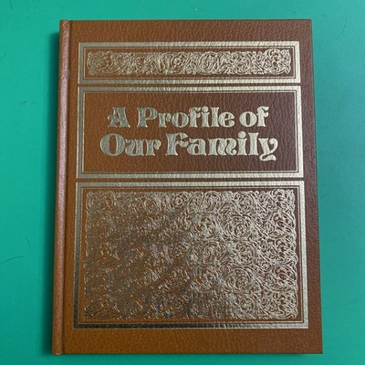 A Profile Of Our Family History Book New Blank Vintage 1978 Generation Hand Down