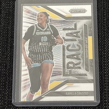2025 Panini Prizm WNBA- Fractal #10 Kamilla Cardoso- Chicago Sky