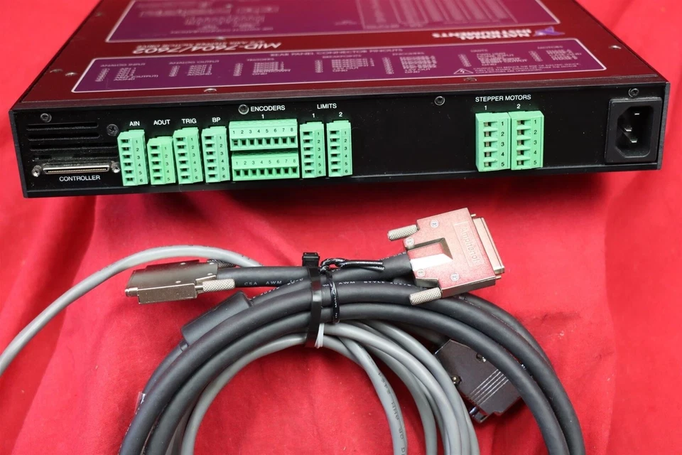 National Instruments MID-7602 2-AXIS Stepper Motor Drive P/N 04460D with   cable - Image 2 of 4
