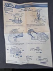 Vintage 1985 GI Joe LAW Laser Artillery Weapon Instructions Blueprint Hasbro