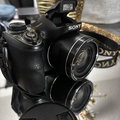 SONY Cyber-shot DSC-H300 Digital Camera 35x Optical Zoom 20.1MP - Bundle Tested