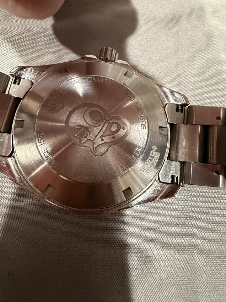 TAG Heuer Aquaracer Blue Men's Watch - WBD2112.BA0928 - Image 4 of 4