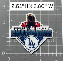 NEW Los Angeles Dodgers 2024 Champions LA Dodgers Baseball Vinyl Sticker 42