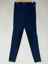 Kerrits Blue Navy Equestrian Horse Riding Pants Tights Leggings Size L