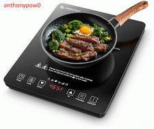 Portable Induction Cooktop 20 Temperature  Power Levels, 1800W