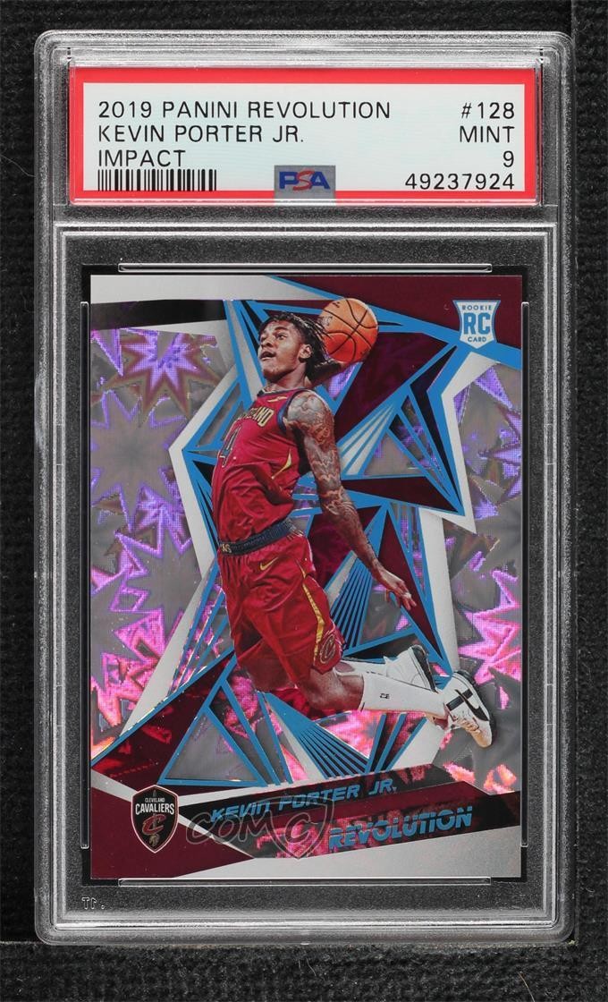 2019 Panini Revolution Rookies Impact /149 Kevin Porter Jr PSA 9 MINT Rookie RC