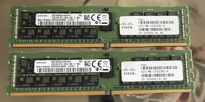 Cisco Samsung 32GB 2Rx4 PC4/2666V RB2 12 MAO/Cisco UCS-MR-X32G2RS-H