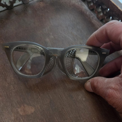s*m様 AMERICAN OPTICAL FLEXI-FIT Vintage AO American Optical Flexi-Fit 6G Safety Glasses