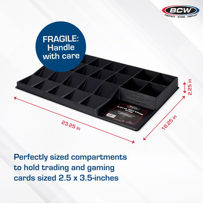 sorting mtg cards Amazon.com: TitanShield Stackable Heavy Duty Card Sorting Tray | Compatible  with Pokemon, Baseball, Magic The Gathering MTG, TCG Trading Cards main image 0
