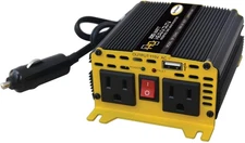 GP-225HD Heavy-Duty Modified Sine Wave Power Inverter, 225 Watt, 12V Input, Dual
