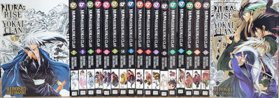 Nura Rise Of The Yokai Clan Manga Vol. 1-2,8-10,12-25 New English Viz 19 Books
