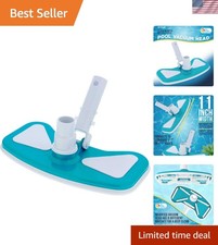 11-Inch Weighted Pool Vacuum Head with Swivel Connection for Flexibility