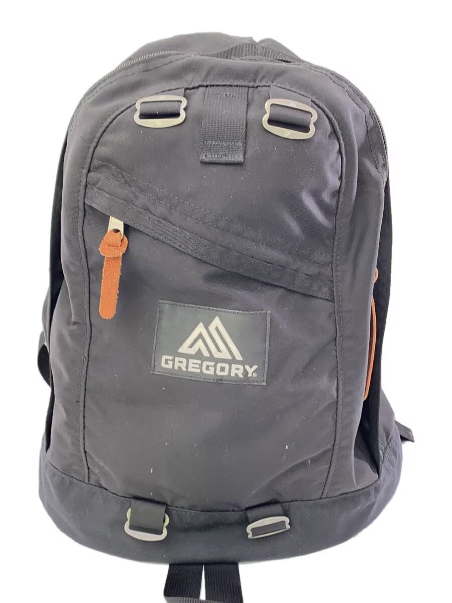 GREGORY Daypack Backpack Polyester Black Solid Co… - image 1