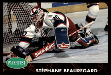 1992-93 Parkhurst Stephane Beauregard #426 Winnipeg Jets NHL Hockey Base Set