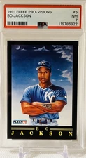 1991 Fleer Pro-Vision #5 Bo Jackson PSA 7 💥Freshly Graded💥
