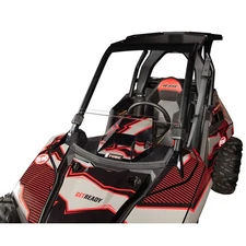 Tusk Removable Half Windshield Clear Scratch Resistant For POLARIS RZR RS1