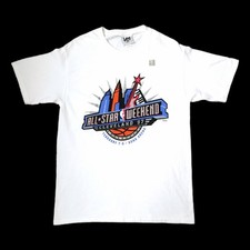 1997 NBA All-Star Game Weekend Cleveland Vintage 90s Basketball T-Shirt Large