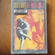 Guns N' Roses Use Your Illusion I Cassette Rock Album Geffen Parental Advisory
