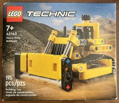LEGO 42163 TECHNIC: Heavy-Duty Bulldozer 195 Pieces New Sealed 
