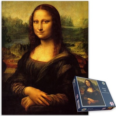 Mona Lisa 1000-Piece Jigsaw Puzzle   The Artists Collection- Da Vinci Art