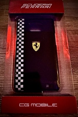 Ferrari Scuderia Galaxy SII (2) CASE FEFOG2B NEU&OVP-NOS-Official Licensed-RAR