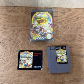 Nintendo Nes Rainbow Island Bubble Bobble 2 Complete Boxed, - no manual
