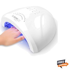 Lightweight UV LED Nail Dryer for Home  Salon - Smart Timer  Safety Features
