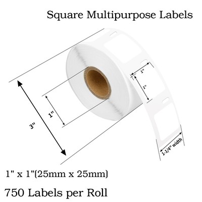 DYMO - 30332 LabelWriter 1 In. X 1 In. Multipurpose Labels - Foto 3