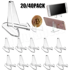 20/40 Large Size Trading Card Stands Most Durable Display Coins Cards Holder USA