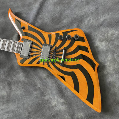 Wylde Zakk Explorer Buzzsaw Electric Guitar Solid Body 2H Pickups
