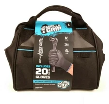 Grease Monkey Gorilla Grip 20 Gloves Mechanic Maximum Gripping Large Grab Go Bag