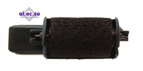 Farbrolle für Sharp XE-A101 schwarz druckend robust u farbintensiv - Bild 2 von 2